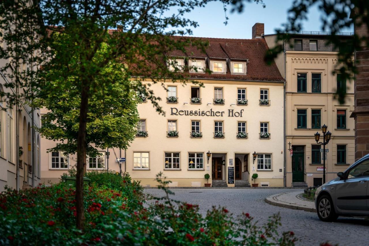 Hotel Reussischer Hof Schmolln  Bagian luar foto